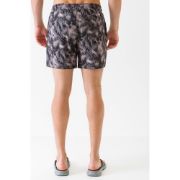 Skechers Swimwear M Brush Print Swim Short Erkek Black Beauty Şort S201167-001 resmi